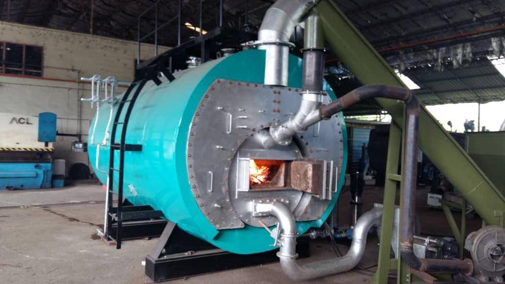 Coal u0026 Biomass Fired Package Smoke Tube Steam Boiler - Rollce Engineering